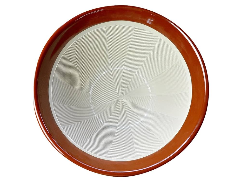 Amazon｜元重製陶所 石見焼 すり鉢 すりばち 11号 (直径33cm) 赤